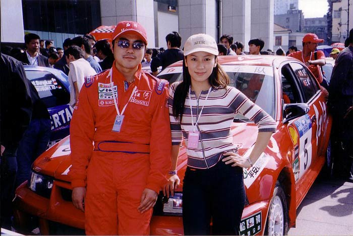 Nancy & Famous China Rally Racer