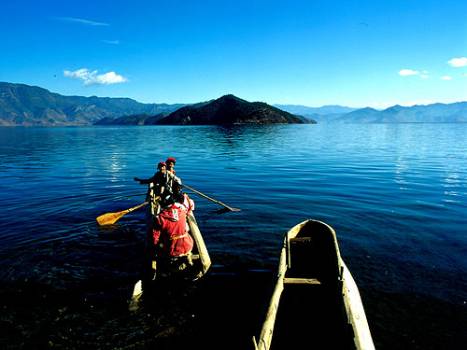 云南泸沽湖风光　YunNan Lugu Lake