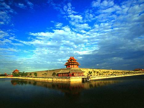 北京故宫外景 Outside View of the Imperial Palace in Beijing