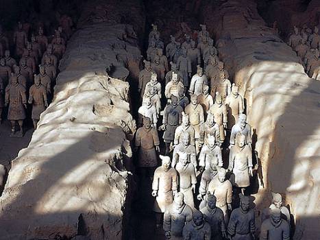 陕西秦皇兵马俑 The Terracotta Warriors of King of Qin